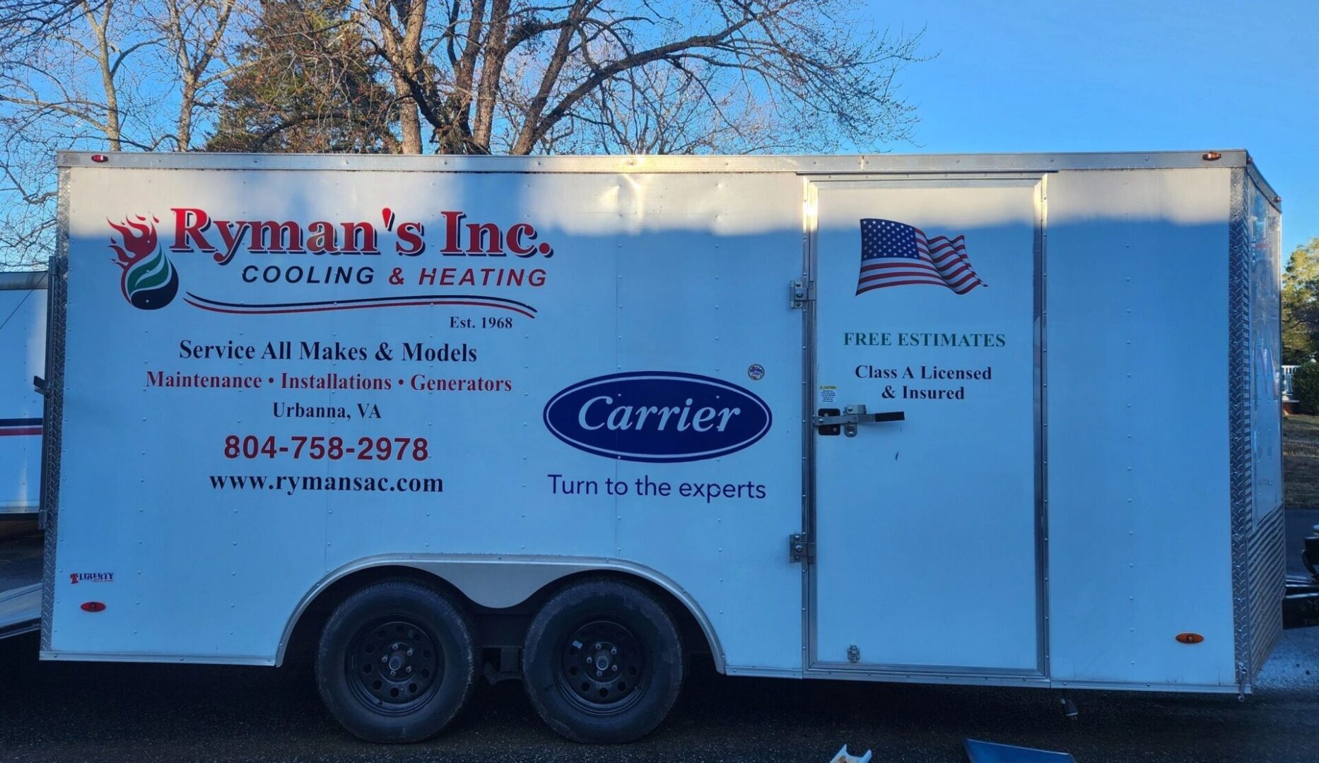 Quality AC Repair - Contact Ryman’s Inc. Cooling & Heating